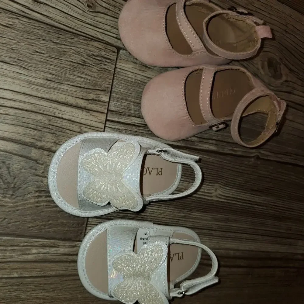 Baby Girl Shoe Bundle with Doll 🐰🐇🐰🐇🐰🐇 EUC